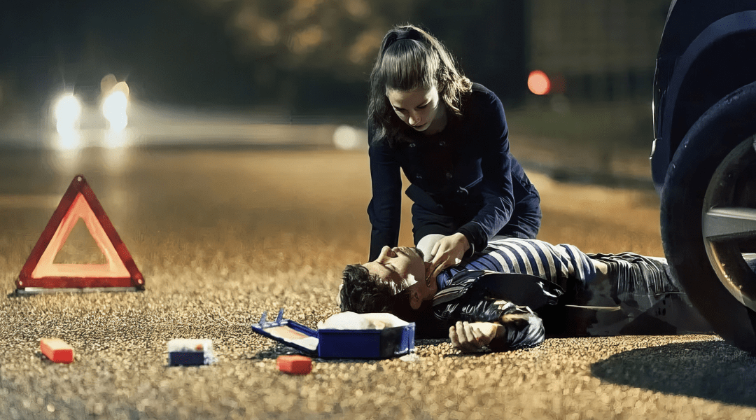 Tetap tenang saat kecelakaan — kunci utama pertolongan efektif